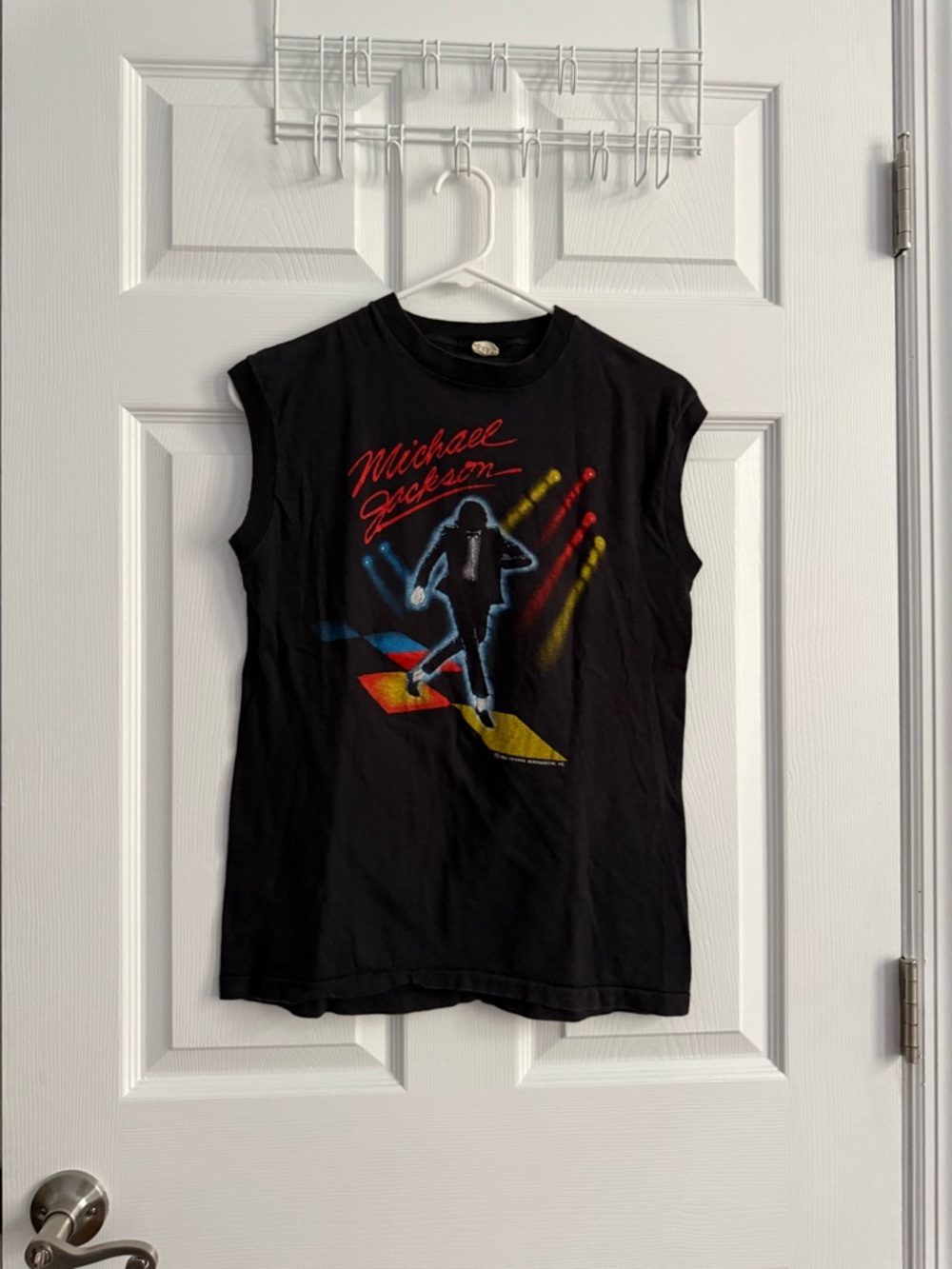 Vintage Michael Jackson Thriller Era Victory Tour Shirt 1984 Billie Jean Graphic
